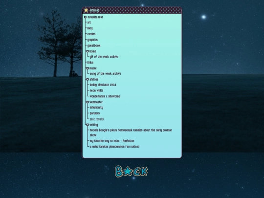 sitemap screenshot
