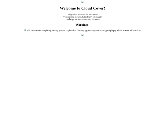 c l o u d c o v e r screenshot