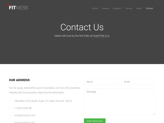 contact screenshot