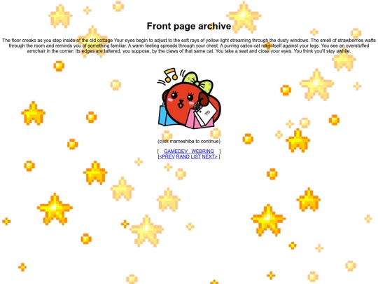 frontpagearchive screenshot
