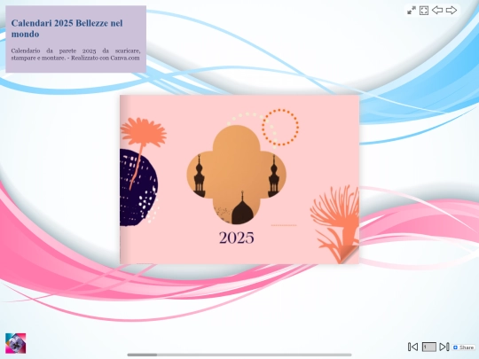 Calendario 2025 Bellezze nel mondo screenshot