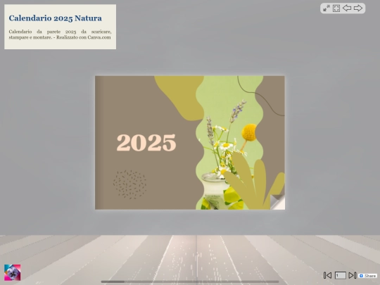 Calendario 2025 Natura screenshot