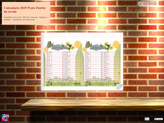 Calendario 2025 Prato fiorito screenshot
