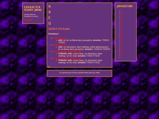 charamenu screenshot