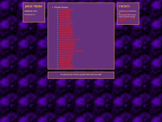 maze/mazemenu screenshot