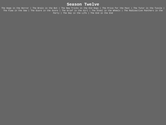 Bones/S12 screenshot