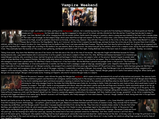Castle/S2/vampireweekend screenshot