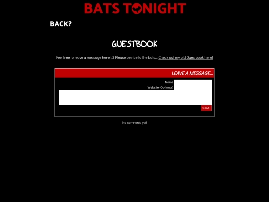 cave/guestbook screenshot