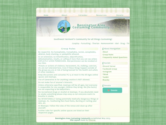 rules screenshot