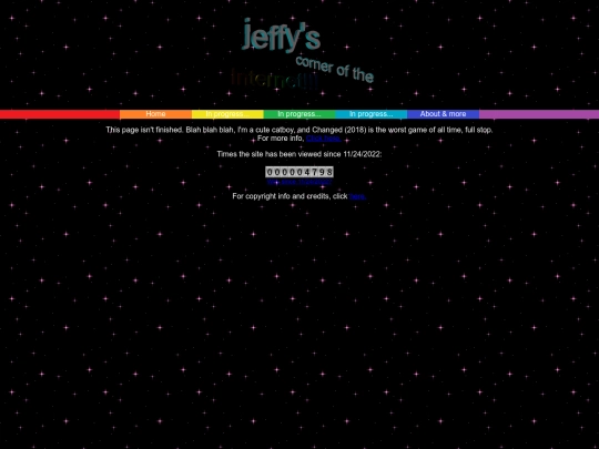 pages/about screenshot