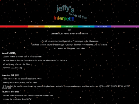 pages/main screenshot