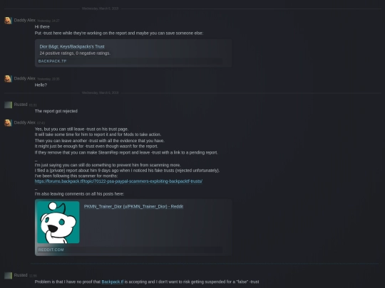 reports/2019-03-07.Rusted.76561198165243463 screenshot