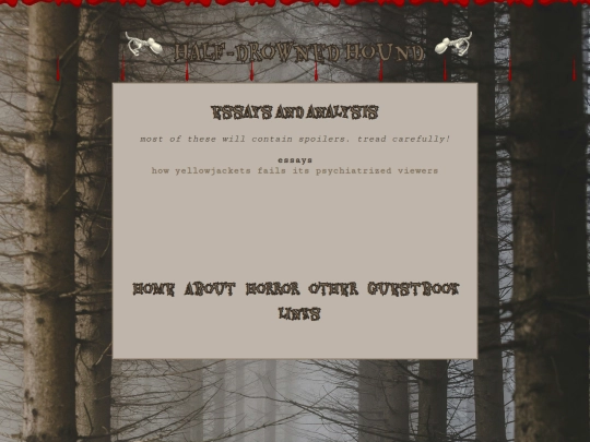 horror/essays screenshot