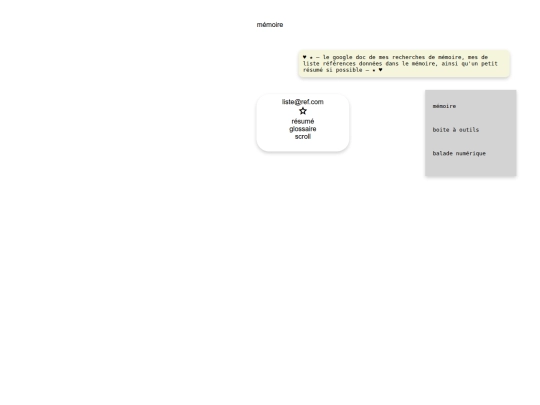 memoire/index_memoire screenshot