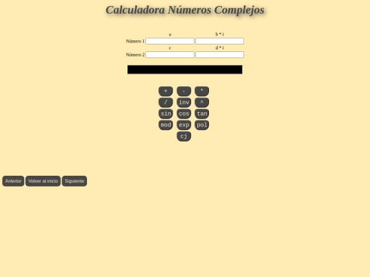 calculadora screenshot