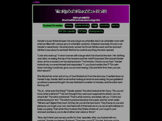 nsfw/writing/sydonia-chronicles-2 screenshot