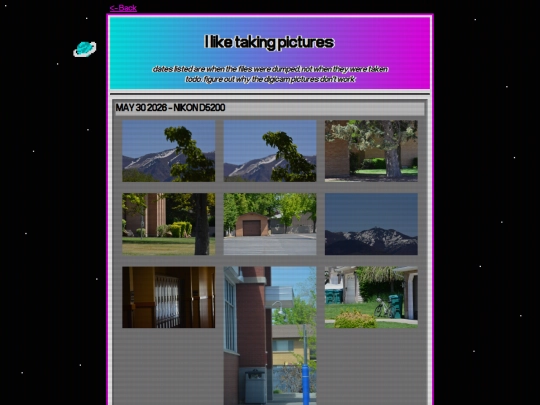 projects/photography screenshot