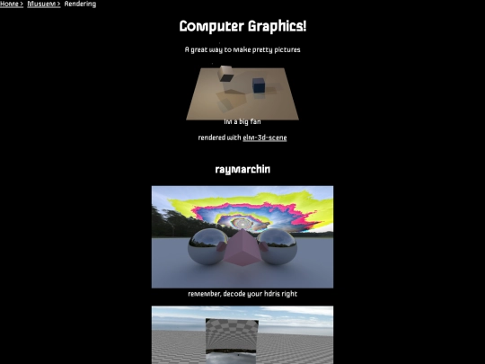 musuem/art/graphics screenshot