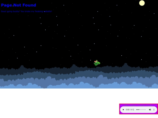 not_found screenshot