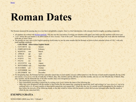 romandates screenshot