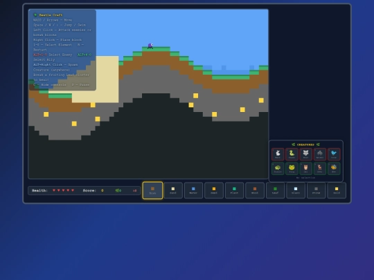 beetlecraft screenshot