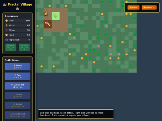 fractal_village_v1.0 screenshot