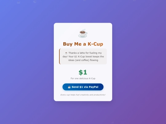 kcup screenshot