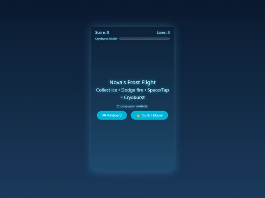 novas_frost_flight screenshot