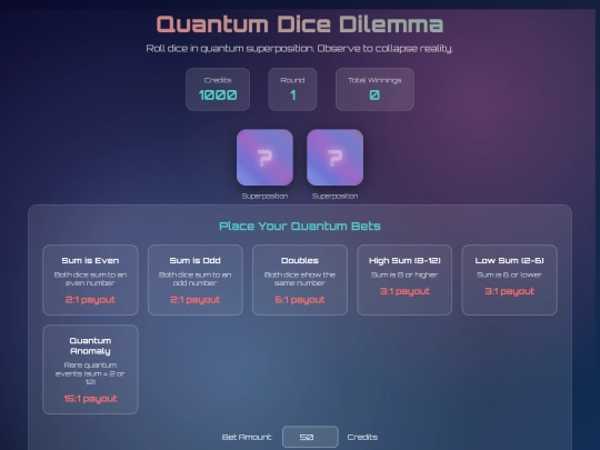 quantum_dice_dilemma screenshot