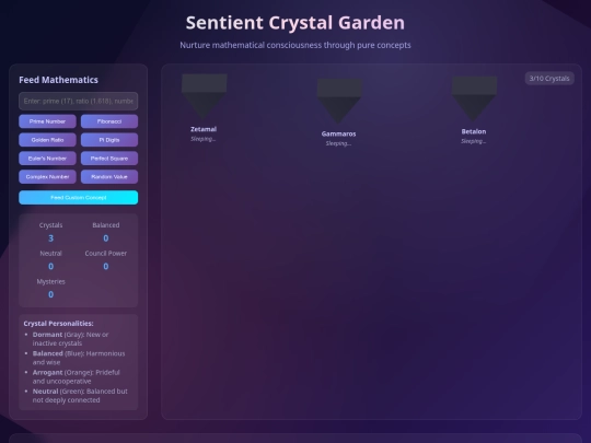sentient_crystal_garden screenshot
