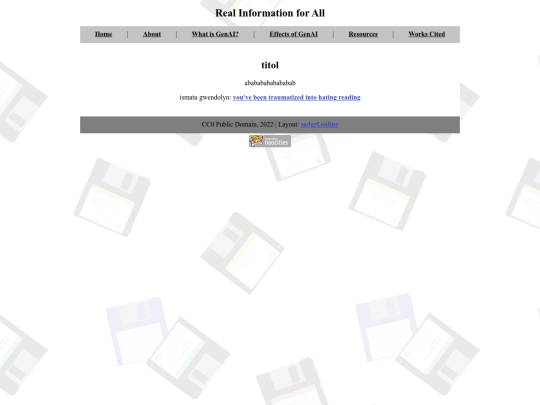 resources screenshot