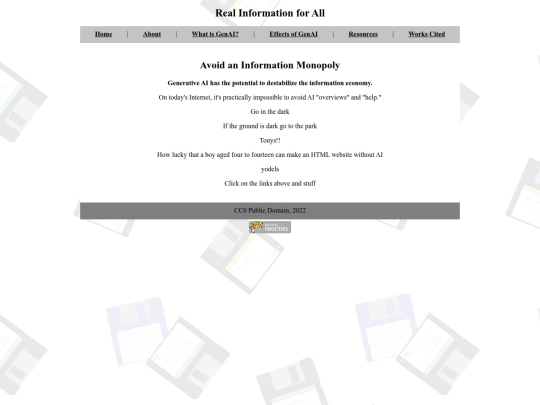 test screenshot