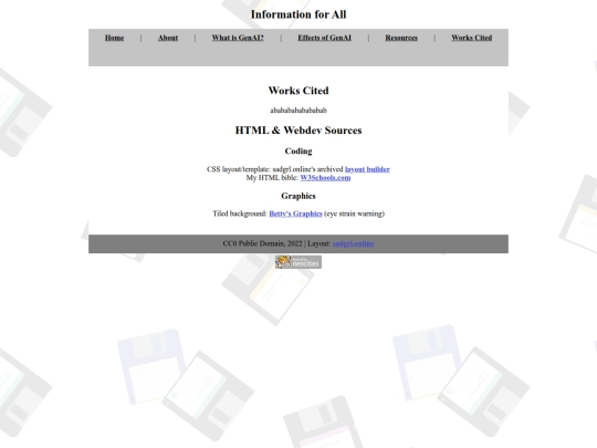 workscited screenshot