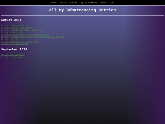 Journal/main screenshot