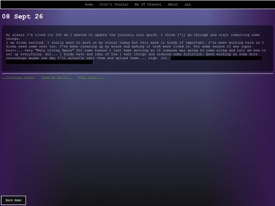 Journal/page1 screenshot