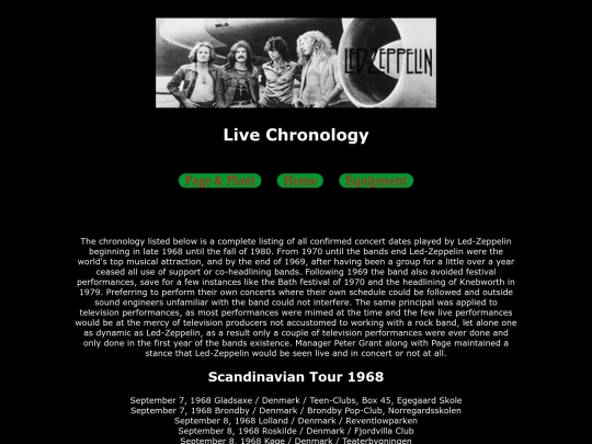 livechronology screenshot