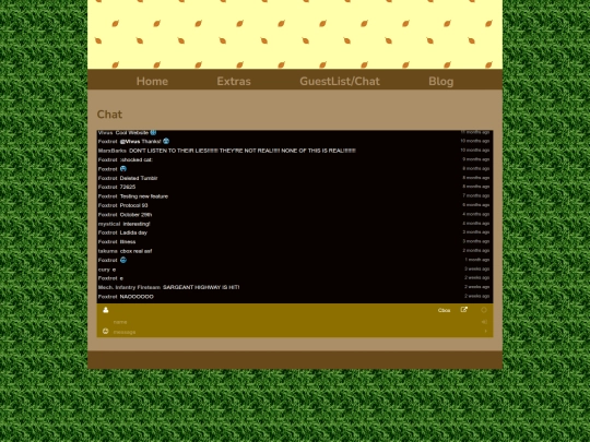 Chat screenshot