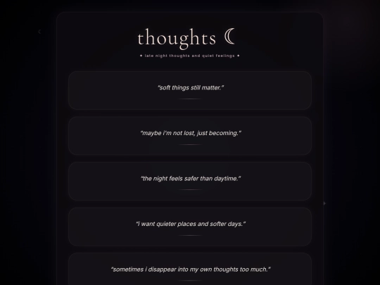 thoughts screenshot