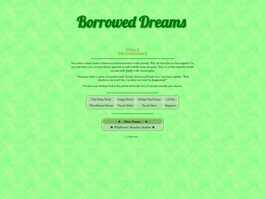 Petscape/borrowed1 screenshot