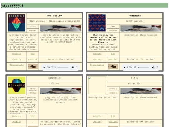 cards/test screenshot