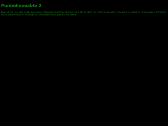 punbelieveable screenshot