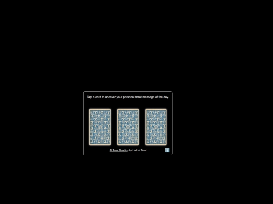 tarot screenshot