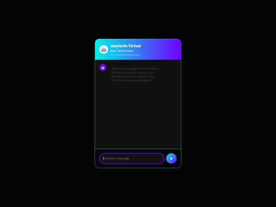 chatbot-widget screenshot