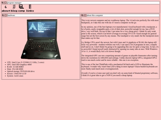 comp/t430 screenshot