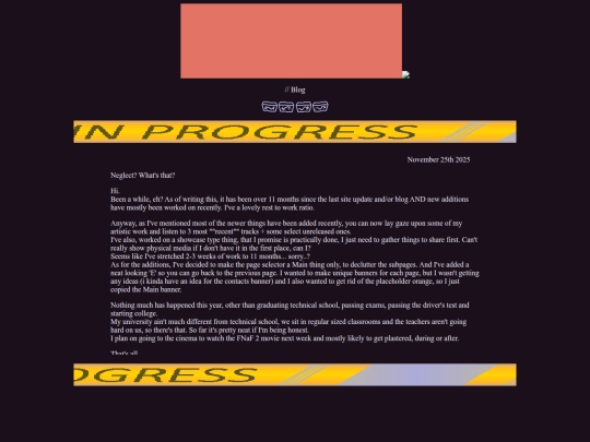 blog screenshot
