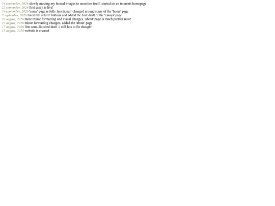 UPDATES screenshot