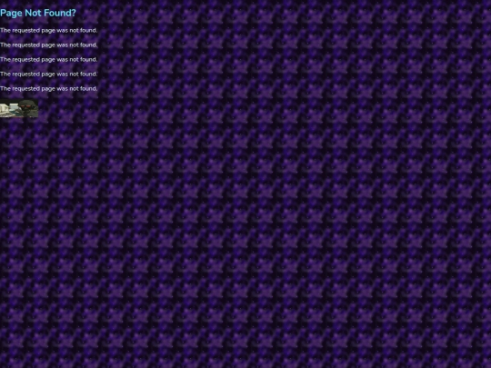 pages/not_found screenshot