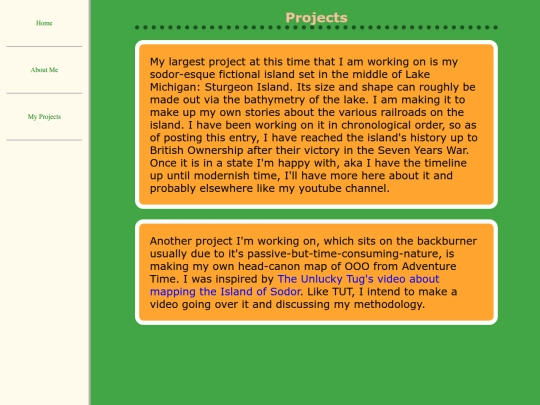 myprojects screenshot