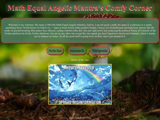 homepage screenshot