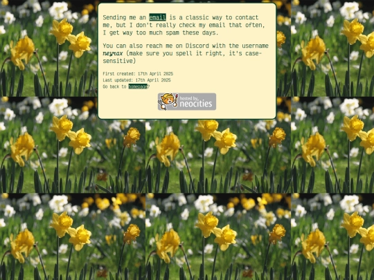 contact screenshot